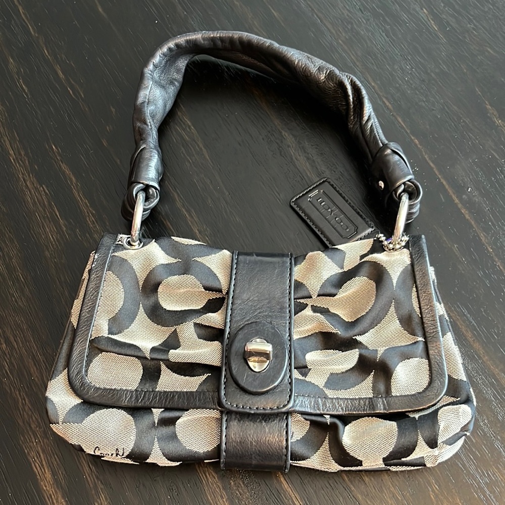 Coach baguette purse